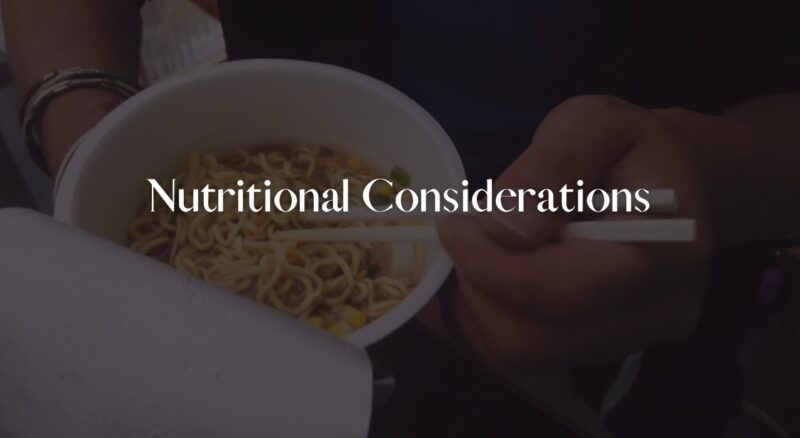 Nutritional Considerations